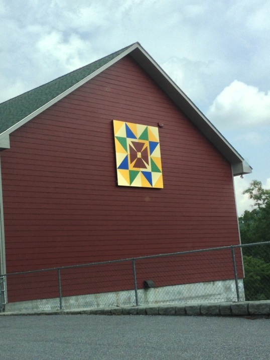 Barn quilt on the way to the Emerald Mines